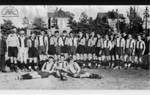 Drużyna piłkarska seniorów KS Blücher w Boguszowicach - 1930/1931