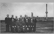 Lata 30-te ub. wieku - Działacze klubu piłkarskiego KS "Szyby Blüchera" - (foto dostarczone przez użytkownika strony)