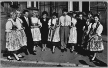 Lata 70-te ub. - Zespół tańca regionalnego przy Klubie Górniczym KWK "Jankowice" – (foto ze zbiorów M. Kuli)
