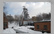 1982 - Rejon szybu III "Poniatowski" w zimowej scenerii – (foto pobrane z forum górniczego)
