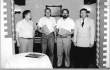 1992 - 1) Podpisanie Zakładowej Umowy Zbiorowej - (foto ze zbiorów kopalni)
