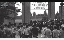 Otwacie stadionu ZKS Górnik Boguszowice - lata 60-te ub. wieku