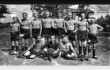 Drużyna piłkarska KS Blücher w Boguszowicach - początek lat 30-tych ub. wieku