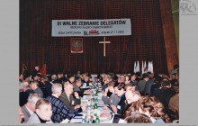 2000 - VI Walne Zebranie Delegatów Regionu Śląsko-Dąbrowskiego 'Solidarności' - (foto ze zbiorów kopalni)