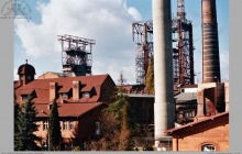 2000 - Kopalnia "Jankowice, budowa wieży szybu b - (ze zbiorów kopalni/fot. W. Mazur)